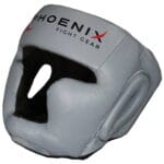 Flight Headgear with Cheek & Chin Protection - Grey