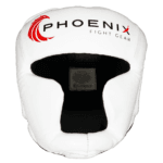 Flight Headgear with Cheek & Chin Protection - White