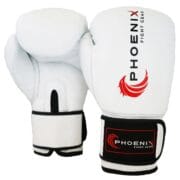 Flight Boxing Gloves - White